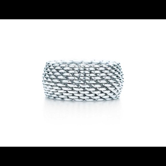 TIFFANY & CO. Somerset Sterling Silver Ring - Picture 2 of 15